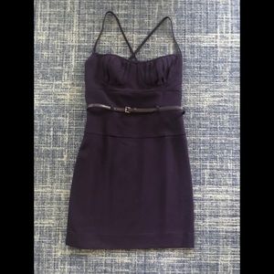 Black halo dress size 6